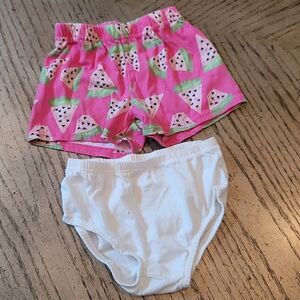 18-24 month pj shorts and diaper cover🤍